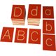 Rad Vednez - Grooved Upper And Lower Letter Case Plates (52 Pieces): 