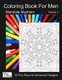 Coloring Book For Men - Mandala Mayhem (Paperback): Marc a Weedbrook