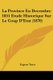 La Province En Decembre 1851 Etude Historique Sur Le Coup D'Etat (1870) (French, Paperback): Eugene Tenot