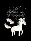 Believe in Magic - (Unicorn and Magic Doodles) - (Gift for Kids) Featuring Various Unicorn Designs Filled with Stress Relieving...