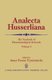 Analecta Husserliana (Hardcover, 1971 ed.): Anna-Teresa Tymieniecka