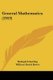 General Mathematics (1919) (Paperback): Raleigh Schorling, William David Reeve