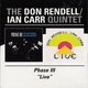 The Don Rendell/Ian Carr Quintet - Phase III/Live (CD, Imported): The Don Rendell/Ian Carr Quintet