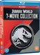 Jurassic World: 7-Movie Collection (Blu-ray disc, Boxed set): Sam Neill, Laura Dern, Jeff Goldblum, Chris Pratt, Bryce Dallas...