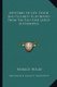 Mysteries of Life, Death and Futurity Illustrated from the Best and Latest Authorities (Paperback): Horace Welby