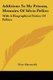Additions To My Prisons, Memoirs Of Silvio Pellico - With A Biographical Notice Of Pellico (Paperback): Piero Maroncelli