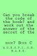 Can You Break the Code of the Book? and Work Out the Answer of the Secret of the - Book? Book C (Paperback): Question Mark