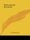Witchcraft and Demonism (Hardcover): C.L'Estrange Ewen
