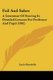 Foil And Sabre - A Grammar Of Fencing In Detailed Lessons For Professor And Pupil (1892) (Paperback): Louis Rondelle