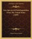 New Species Of Dolichopodidae From The United States (1899) (Paperback): William Morton Wheeler