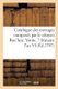 Catalogue Des Ouvrages Composes Par Le Citoyen Buc'hoz. Vente, 7 Frimaire l'An VI (French, Paperback): Collectif