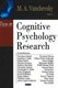 Focus on Cognitive Psychology Reserach (Hardcover): Michael A. Vanchevsky