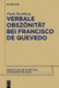 Verbale Obszoenitat bei Francisco de Quevedo (German, Hardcover): Frank Savelsberg