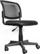 Linx Shirley Mid Back Office Chair (Black): 