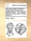 A Tale of Two Swannes. Wherein Is Comprehended the Original and Increase of the River Lee, Commonly Called Ware-River - ... by...