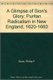 A Glimpse of Sion's Glory - Puritan Radicalism in New England, 1620-1660 (Hardcover): Philip F Gura