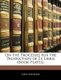 On the Processes for the Production of Ex Libris (Book-Plates). (Paperback): John Vinycomb