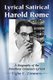 Lyrical Satirical Harold Rome - A Biography of the Broadway Composer-Lyricist (Paperback): Tighe E. Zimmers