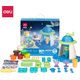 Deli 6 Color Dough Set with Crafting Tools and Ice Cream Maker Toy: 