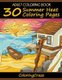 Adult Coloring Book - 30 Summer Heat Coloring Pages (Paperback): Coloringcraze