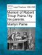 Memoir of Robert Troup Paine / by his parents. (Paperback): Martyn Paine