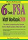 6th Grade FSA Math Workbook 2018 - The Most Comprehensive Review for the Math Section of the FSA Test (Paperback): Reza Nazari,...
