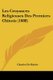 Les Croyances Religieuses Des Premiers Chinois (1888) (French, Paperback): Charles De Harlez