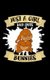 Just A Girl Who Loves Bunnies - Animal Nature Collection (Paperback): Marko Marcus