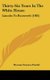 Thirty-Six Years in the White House - Lincoln to Roosevelt (1902) (Hardcover): Thomas Franses Pendel