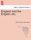England and the English, Etc. (Paperback): Edward George Earle Bulwer-Lytton