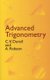 Advanced Trigonometry (Paperback, Dover Ed): C.V. Durell, A. Robson