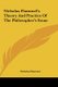 Nicholas Flammel's Theory and Practice of the Philosopher's Stone (Hardcover): Nicholas Flammel