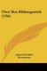 Uber Den Bildungstrieb (1791) (Paperback): Johann Friedrich Blumenbach
