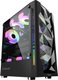 Armaggeddon Tritron 3 ATX Gaming Case with 3xARGB Fans (Black): 