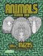 Animals Coloring Book with Mazes - Puzzle Book with Animal Coloring Pages and 50 Mazes for Teenagers and Adults (Paperback):...