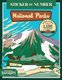 Sticker By Number National Parks (Paperback): 