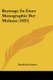 Beytrage Zu Einer Monographie Der Molasse (1825) (German, Paperback): Bernhard Studer