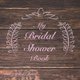 My Bridal Shower Book - Rustic Edition: Grand (Paperback): Chrissi Martin