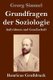 Grundfragen der Soziologie (Grossdruck) - Individuum und Gesellschaft (German, Hardcover): Georg Simmel