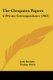 The Cleopatra Papers - A Private Correspondence (1963) (Paperback): Jack Brodsky, Nathan Weiss