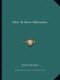 How to Draw Silhouettes (Paperback): Curtiss Sprague