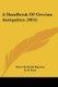 A Handbook Of Grecian Antiquities (1855) (Paperback): Ernst Frederik Bojesen