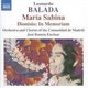 Various Composers / Leonardo Balada - Maria Sabina, Dionisio: In Memoriam (Encinar) (CD): Various Composers, Leonardo Balada