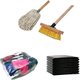 Refuse Bags 20-PK(5), 5kg Rags, Econo Broom And Mop: 