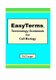 EasyTerms Terminology Guidebook for Cell Biology (Paperback): Ed Creager