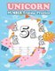 Unicorn Number Tracing Practice - Number Tracing Book, Practice For Kids, Ages 3-5, Number Writing Practice (Paperback): Kidsfun
