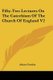 Fifty-Two Lectures On The Catechism Of The Church Of England V2 (Paperback): Adam Gordon