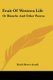Fruit Of Western Life - Or Blanche And Other Poems (Paperback): David Reeve Arnell