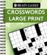 Brain Games - Crosswords Large Print (Green) (Large print, Spiral bound, Large type / large print edition): Publications...