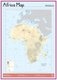 Lingua Franca Publishers African Map Physical Chart: 